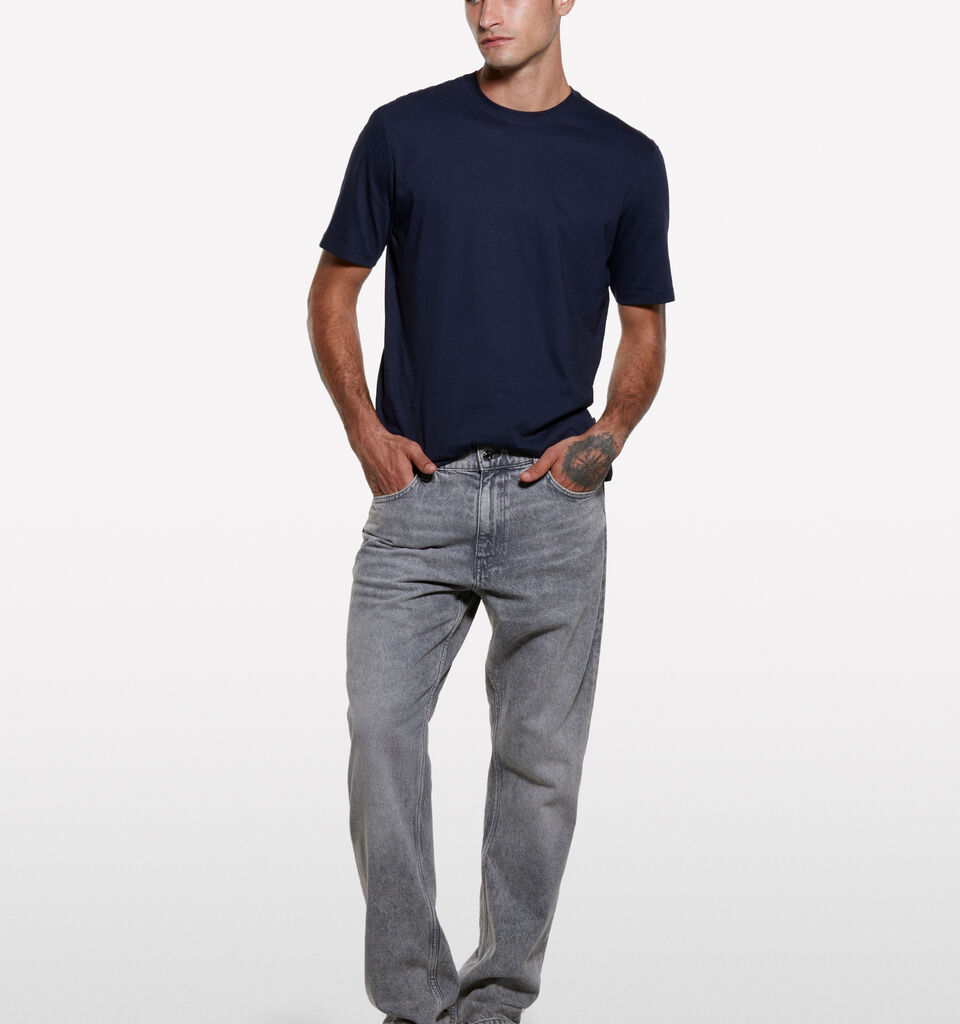 Gray Style 75 regular fit jeans - men's regular fit jeans - Gray | Sisley image number 1